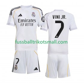 Fußballtrikots Real Madrid Vinicius Junior 7 Kinder 2025-2026 Kurzarm Heimtrikotsatz kaufen